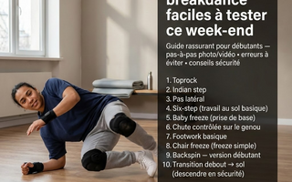photo d'un danseur de breakdance