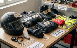 photo accessoires de motocross