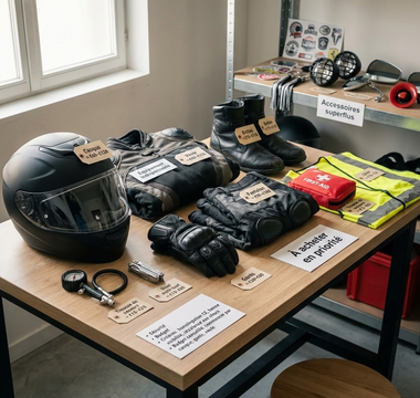 photo accessoires de motocross