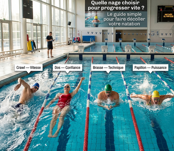 Quelle nage choisir pour progresser vite ? Le guide simple pour faire décoller votre natation