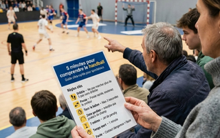 Comprendre les règles du handball en 5 minutes (pour ne pas être perdu au bord du terrain)