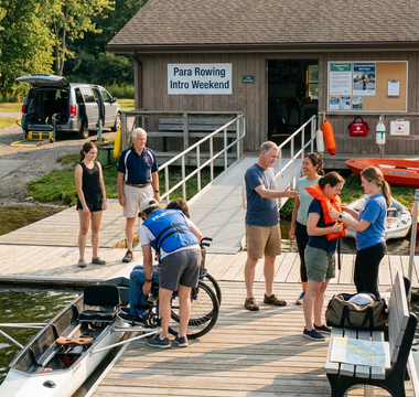 8 destinations accessibles pour vivre une première expérience de para aviron cet été