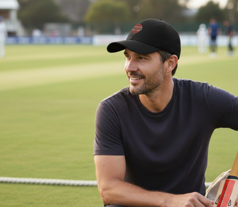 joueur de cricket terrain