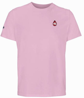 T-shirt cadeau sportif original — brodé au niveau du cœur, coton bio premium