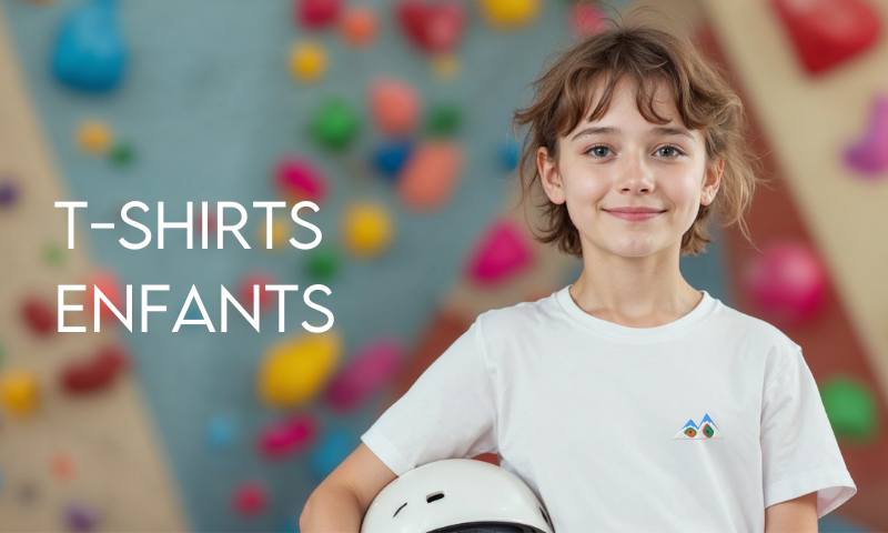 photo d'une enfant avec un t shirt brodé