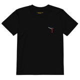 T-shirt enfant design brodé Arts martiaux style Bauhaus - image 10