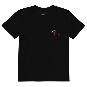 T-shirt enfant design brodé Hockey sur glace style Bauhaus - image 10