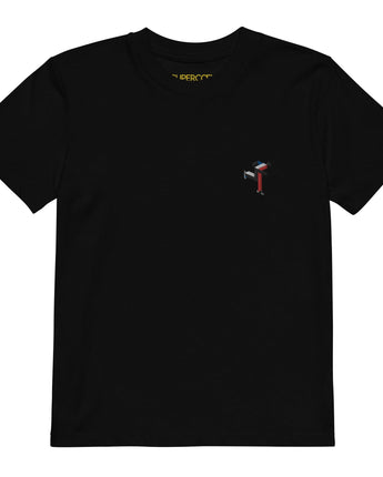T-shirt enfant design brodé Patinage artistique style Bauhaus - image 10