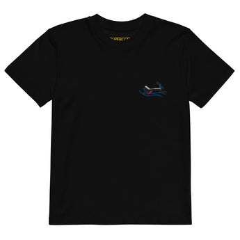 T-shirt enfant design brodé Natation style Bauhaus - image 10
