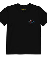 T-shirt enfant design brodé Tennis de table style Bauhaus - image 7