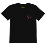T-shirt enfant design brodé Tennis de table style Bauhaus - image 7