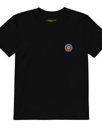 T-shirt enfant design brodé Tir à l'arc style Pop - image 5