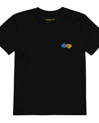 T-shirt enfant design brodé Boxe style Pop - image 5