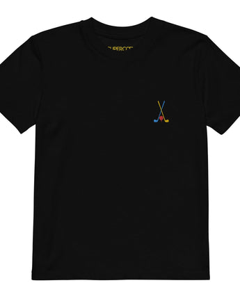 T-shirt enfant design brodé Golf style Pop - image 5