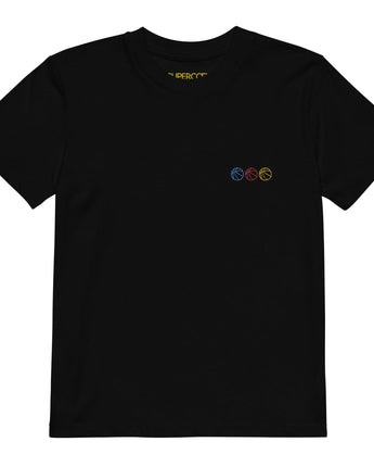 T-shirt enfant design brodé Basketball style Pop - image 4