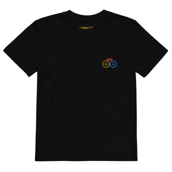 T-shirt enfant design brodé Cyclisme style Pop - image 5