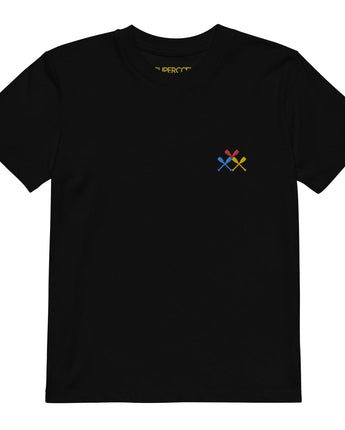 T-shirt enfant design brodé Canoë Kayak style Pop - image 5