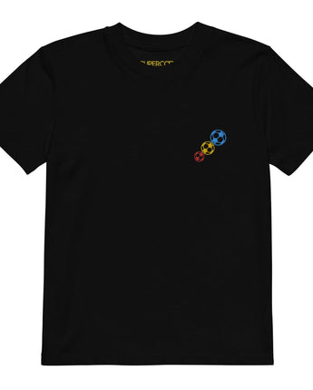 T-shirt enfant design brodé Football style Pop - image 10