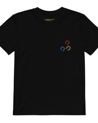 T-shirt enfant design brodé Equitation style Pop - image 5