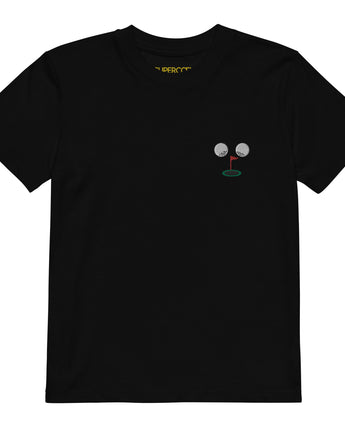 T-shirt enfant design brodé Golf style Illusion - image 9