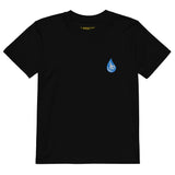 T-shirt enfant design brodé Natation style Illusion - image 4