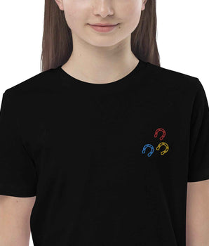 T-shirt enfant Equitation - Pop
