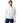 Sweatshirt Motocross - style Illusion - Blanc