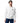 Sweatshirt Padel - style Illusion - Blanc