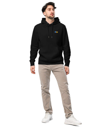Sweat capuche design brodé Boxe style Pop - image 8