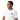 T-shirt Padel - style Illusion - Blanc