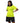 Maillot de sport Equitation - style Illusion - Jaune Fluo